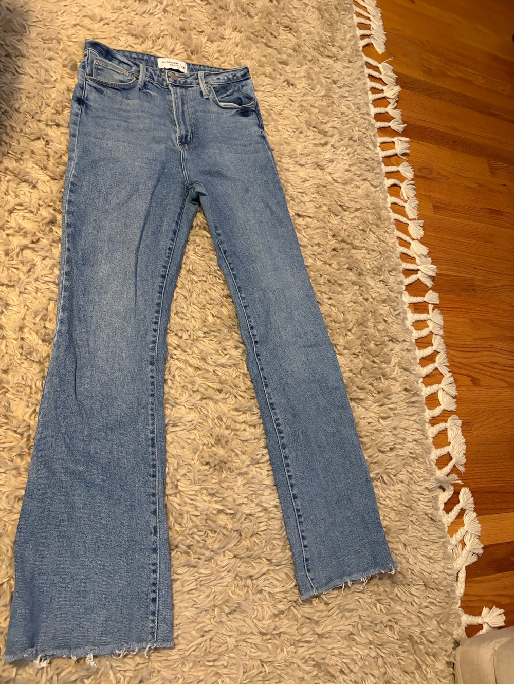 Just Black Light Blue Flare Jeans